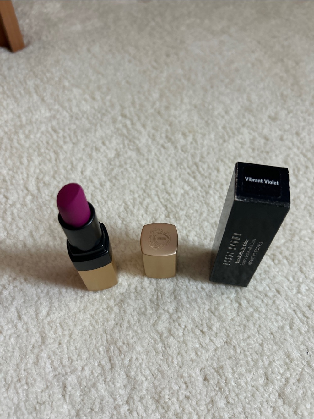 Bobbi Brown Luxe Matte Lipstick in Vibrant Violet